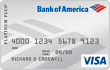 bank of america platinum visa credit card