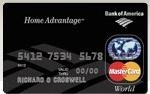Bank of America Home Advantage World MasterCard Credit Card