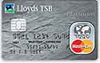 Lloyds TSB Platinum MasterCard Credit Card